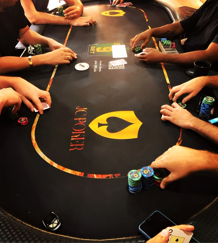 Imagem representativa da mesa do home game